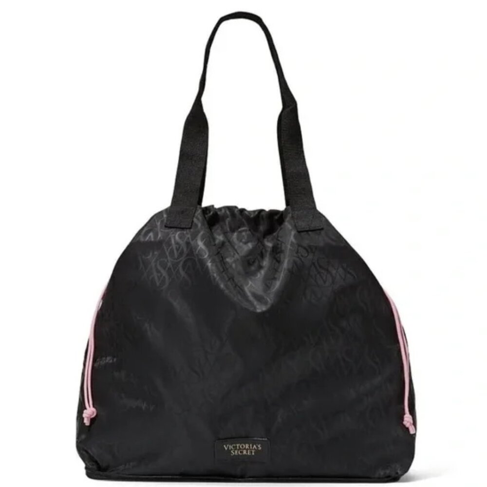 Victoria's Secret Logo Packable Large Tote Bag NWT